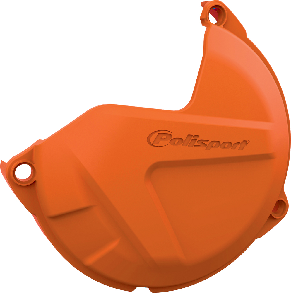 Clutch Cover Protector Orange - For 09-16 KTM 125/150/200 - Click Image to Close