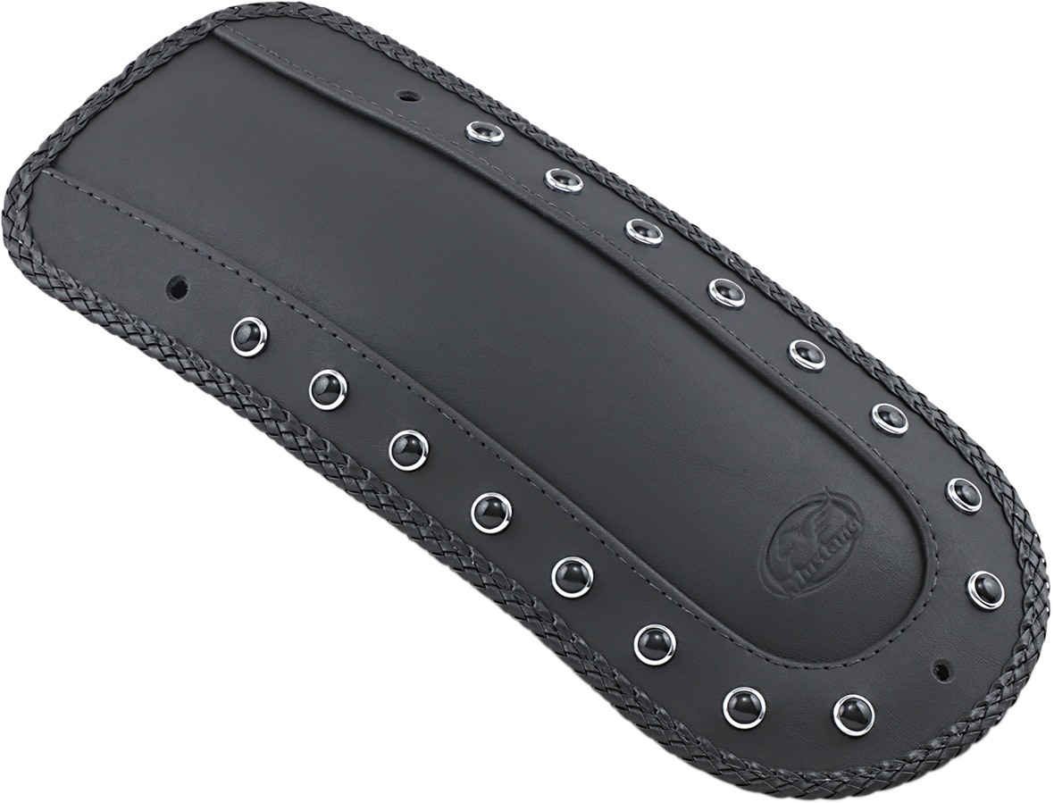 Mustang Motorcycle Fender Bib with Black Studs - Click Image to Close