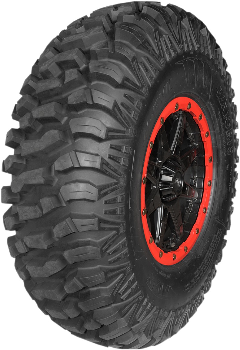 M1 Evil 6 Ply Rear Tire 25 x 8-12 - Click Image to Close