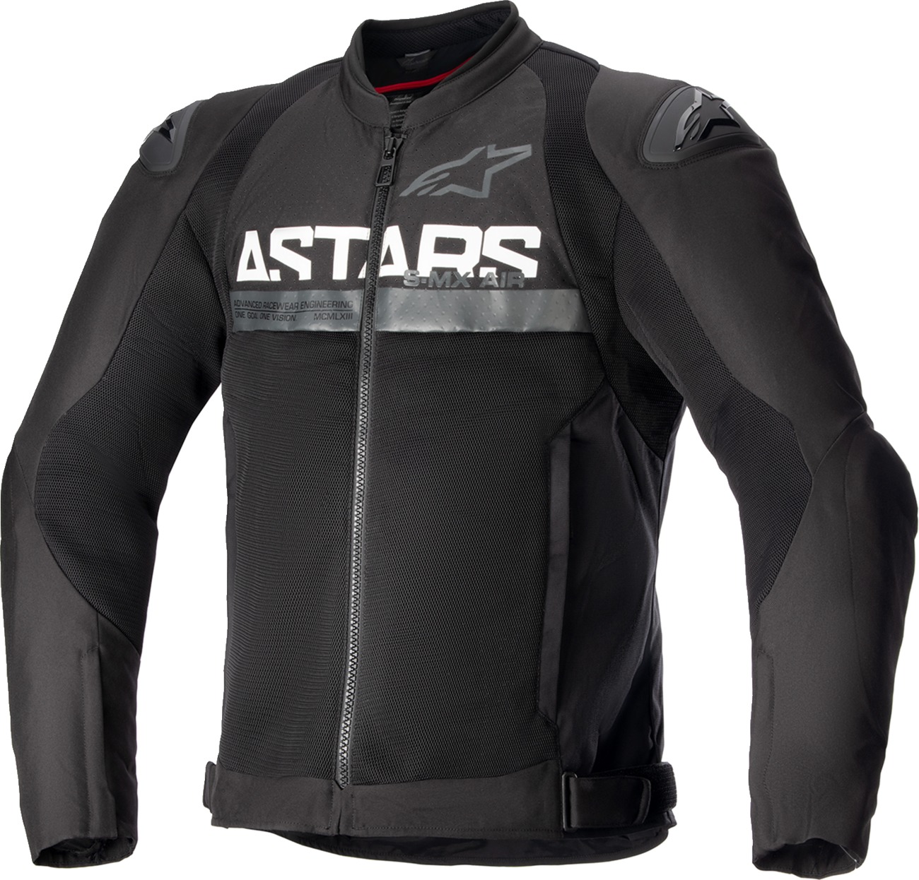 Alpinestars SMX Air Jacket Black Men's 3XL - Vented textile sport jacket for men in 3XL, Black - Click Image to Close