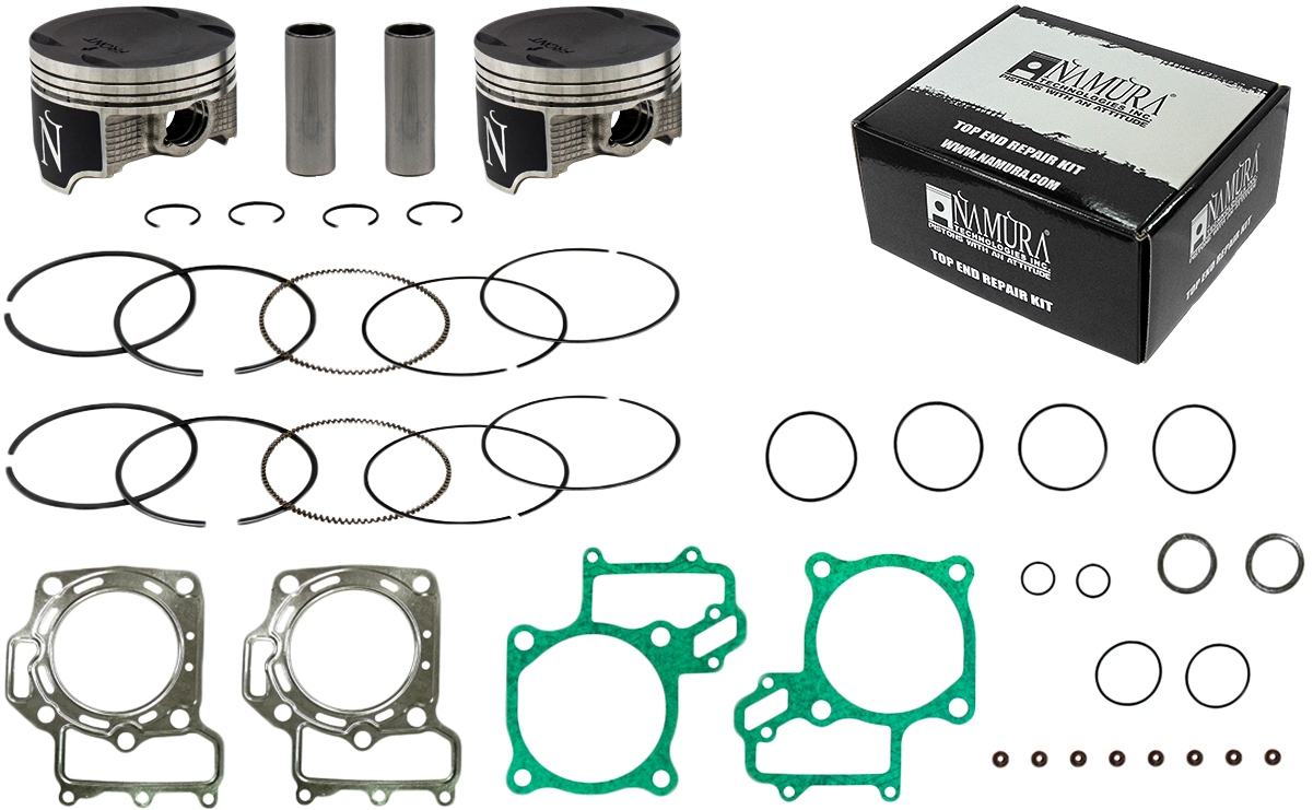 Top End Kit STD 79.96mm - For 02-13 Arctic Cat 650 Kawasaki KVF - Click Image to Close