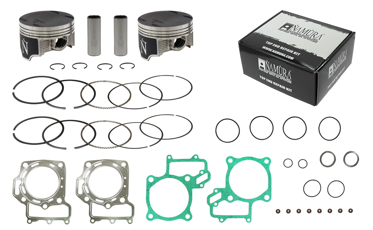 Top End Kit STD 79.96mm - For 02-13 Arctic Cat 650 Kawasaki KVF - Click Image to Close