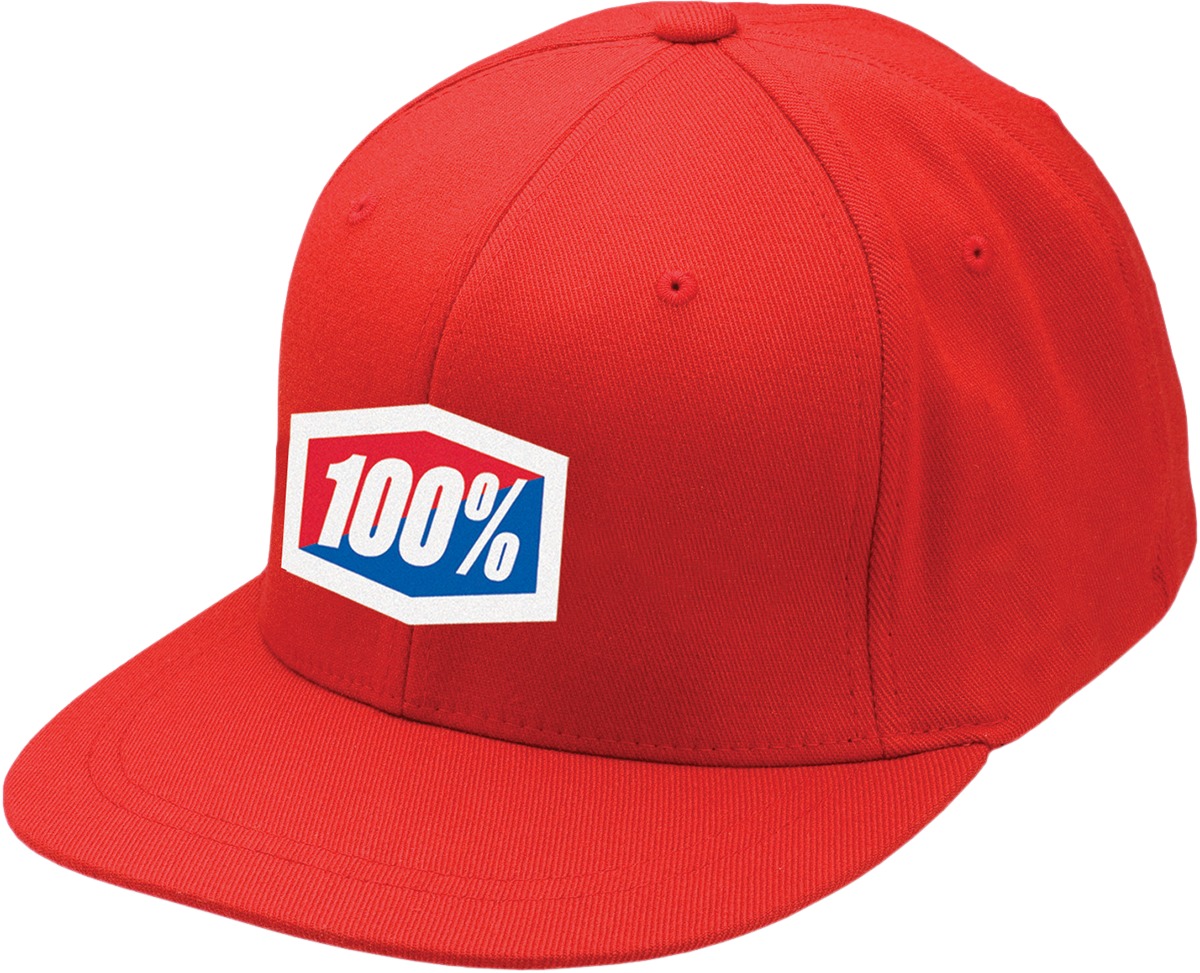Men's Official Hat - Official Hat Red Sm/Md - Click Image to Close