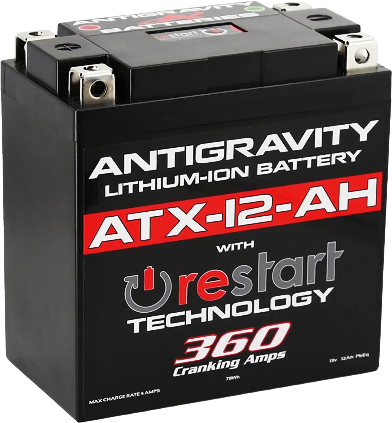 Lithium Battery 360 CA replaces YTX14 YB7/9/10/12/14 - Click Image to Close