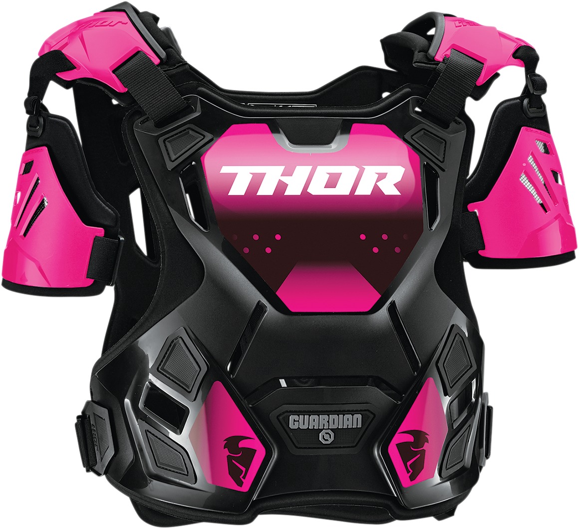 Thor Guardian Women's Roost Deflector Pink M/L - Women's chest protector, Pink, M/L - Click Image to Close