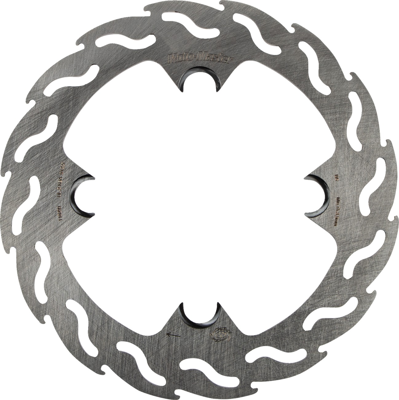 Moto-Master Flame Rear Brake Rotor For Husqvarna SWM Models - Rear brake rotor for Husqvarna, SWM models - Click Image to Close