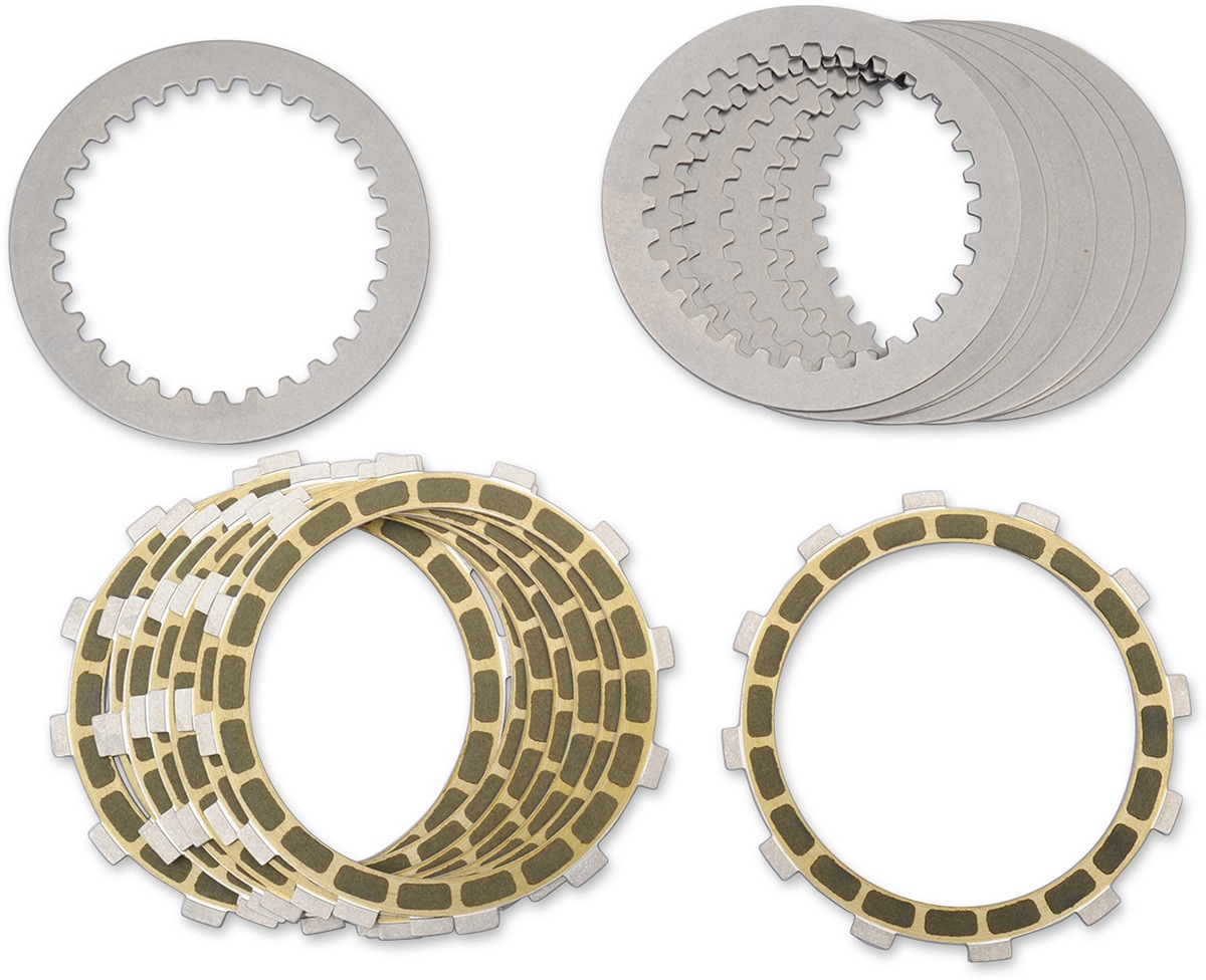 Aramid Clutch Plate Kit - For 99-09 Yamaha V-Star 1100 - Click Image to Close