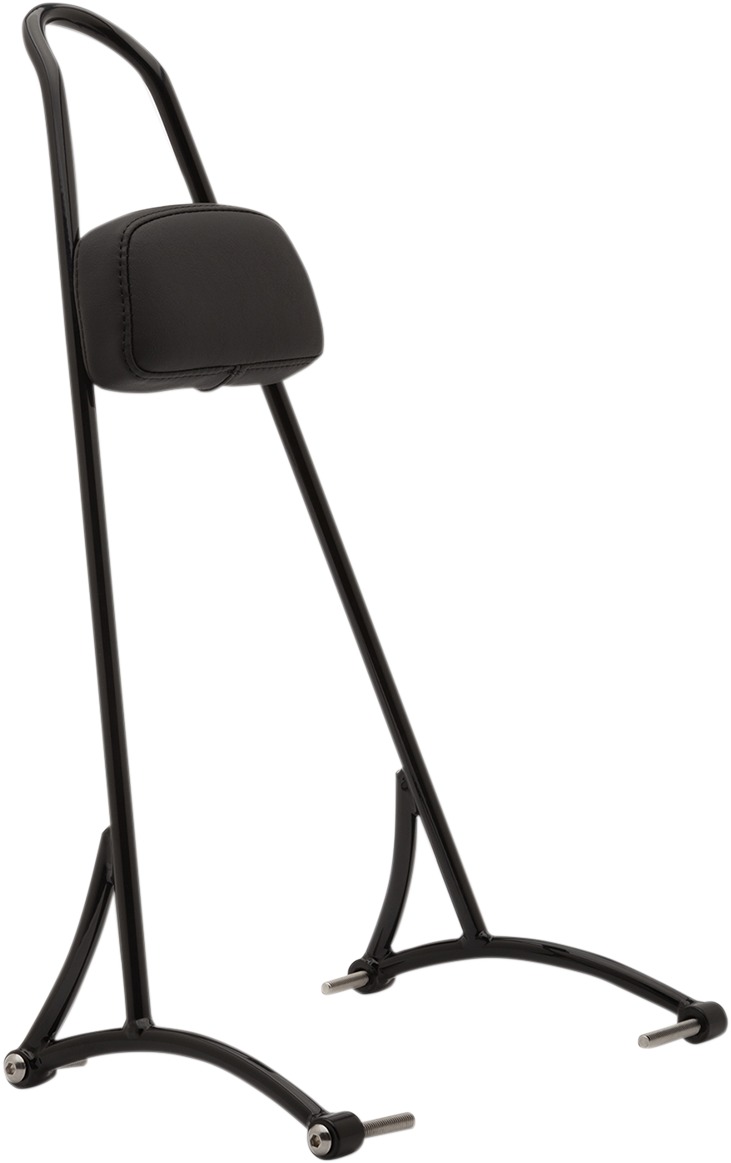 Burly Brand Tall Sissy Bar 20" Black - Click Image to Close