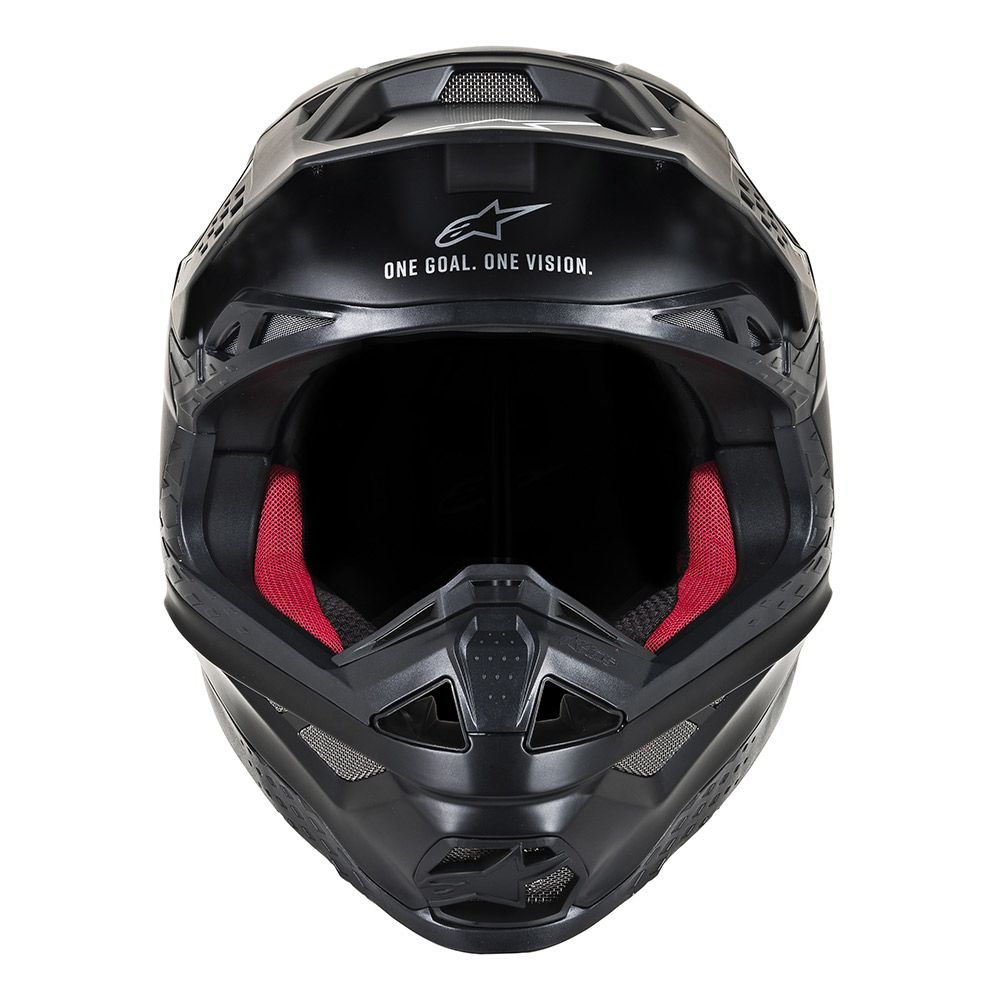 Supertech S-M8 Solid Helmet Matte Black X-Small - Click Image to Close