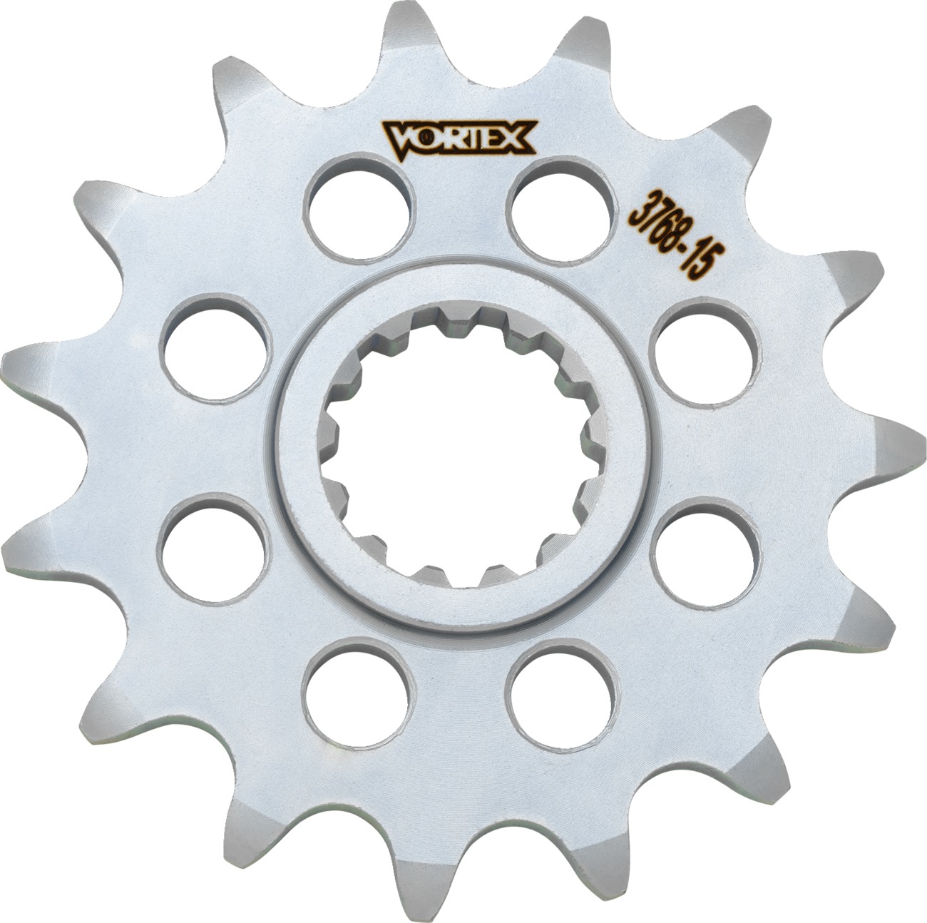 Vortex Steel Front Sprocket 520 15T Silver For 2023 ZX-4RR - 15T 520 front sprocket For 2023 Kawasaki ZX-4RR - Click Image to Close
