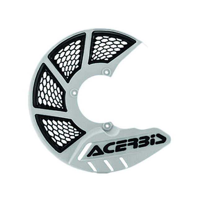 Acerbis X-Brake Vented Mini White/Black 245mm Brake Cover - Click Image to Close