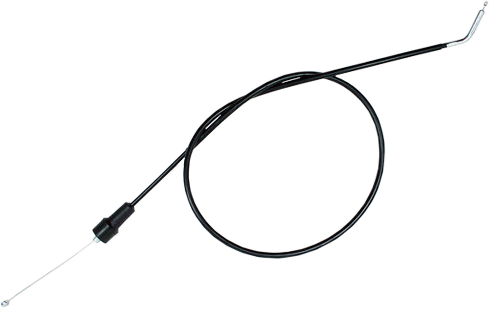 Black Vinyl Throttle Cable - Suzuki RM125/250 RMX250 - Click Image to Close