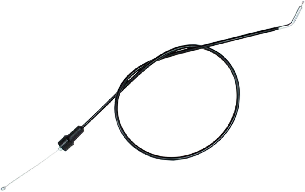 Black Vinyl Throttle Cable - For Suzuki RM125, RM250, RMX250 (1982-1998) - Click Image to Close