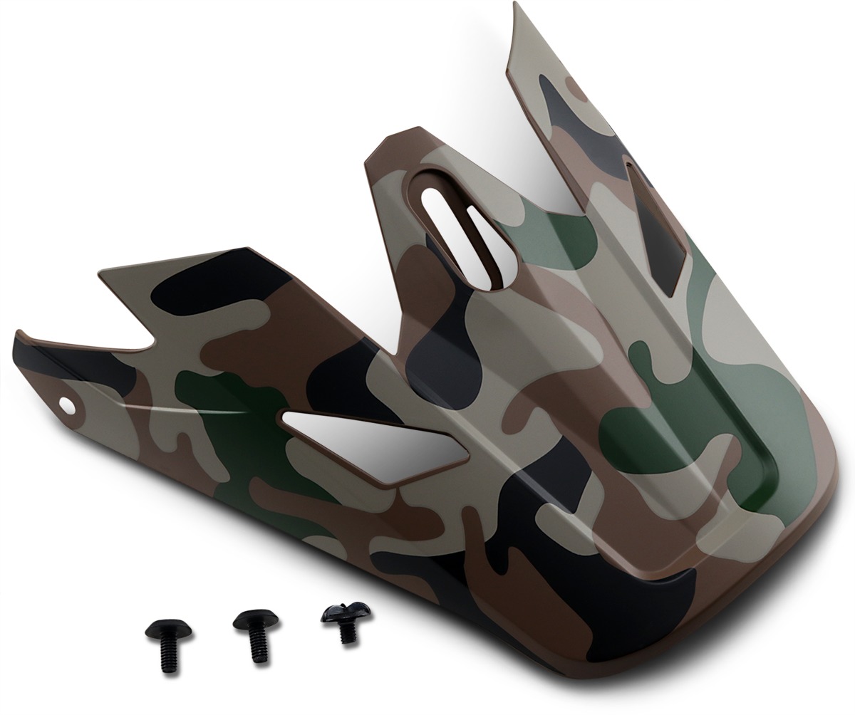Z1R Rise Camouflage Helmet Visor Kit One Size Brown/Green - Replacement visor for Z1R Rise Camouflage helmets - Click Image to Close