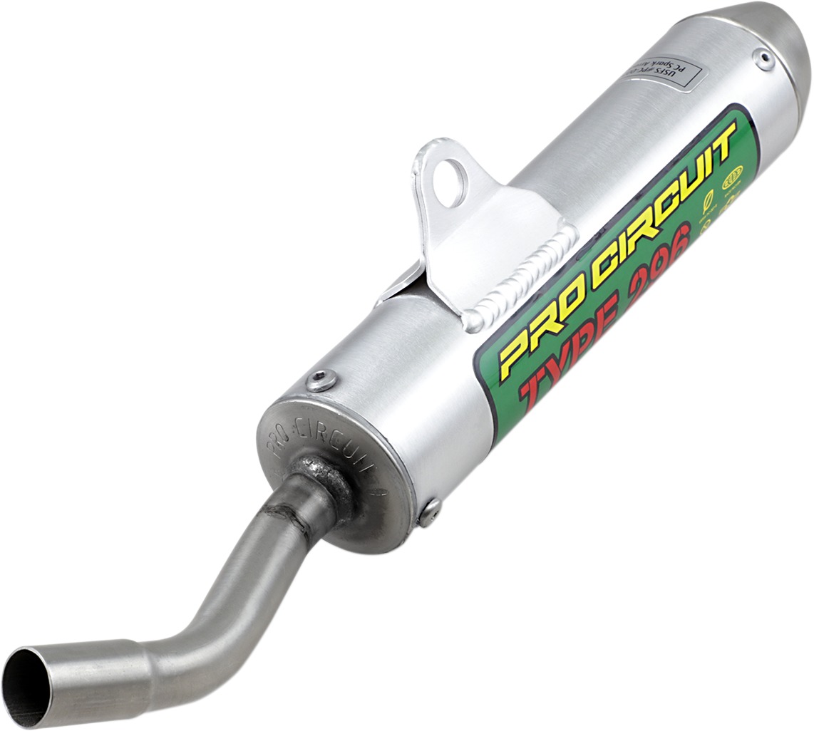 Type 296 Aluminum Slip On Exhaust Silencer w/ SA - For 19-21 Yamaha YZ85 - Click Image to Close
