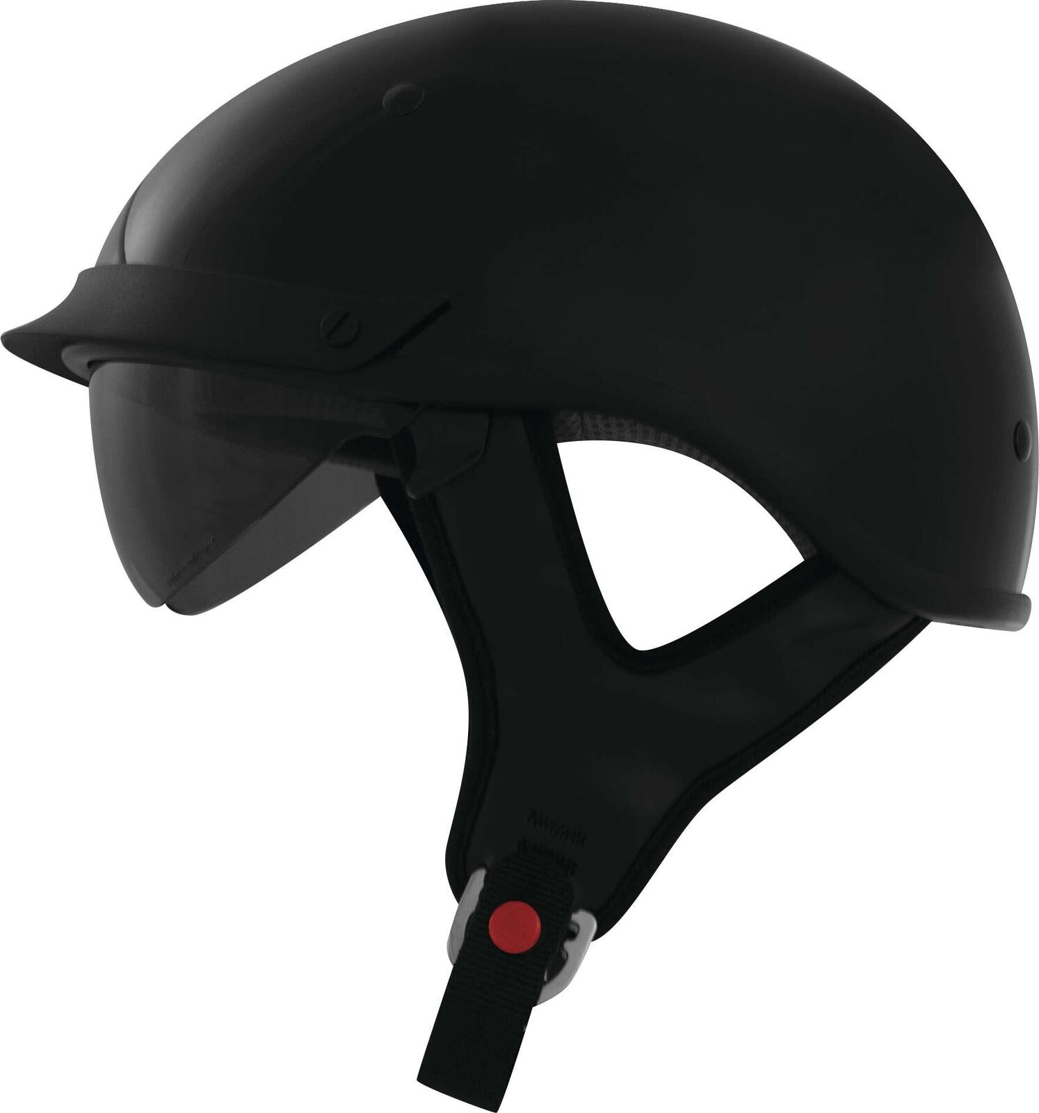 THH Helmets T-72 Half Helmet Black - Medium - Click Image to Close