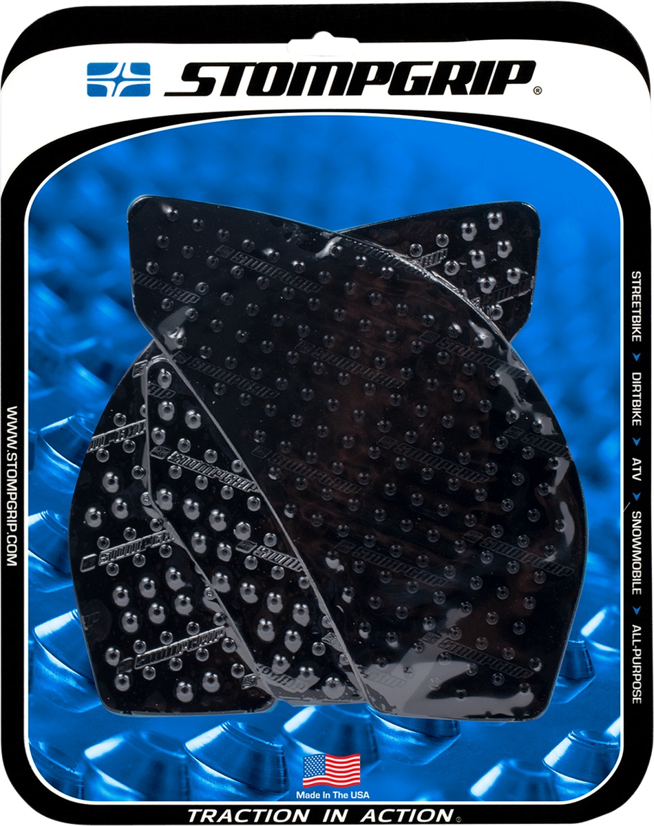Stompgrip Tank Protector Kit Black Fits ZX6R 2009-2014 - Click Image to Close