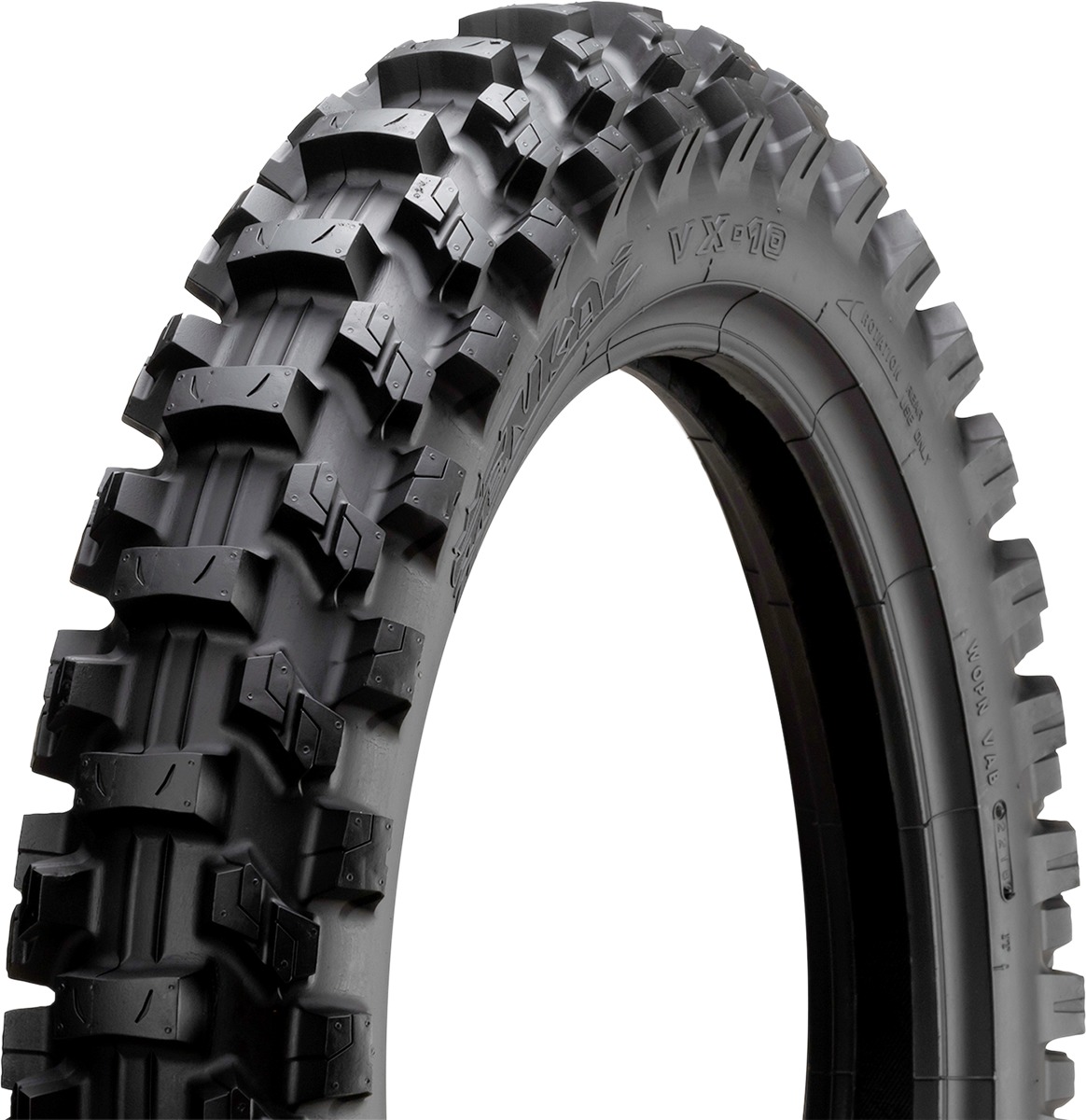 IRC VX-10 Mini Motocross Tire Rear 90/100-14 49M - Rear 90/100-14 VX-10 Mini Motocross Tire - Click Image to Close