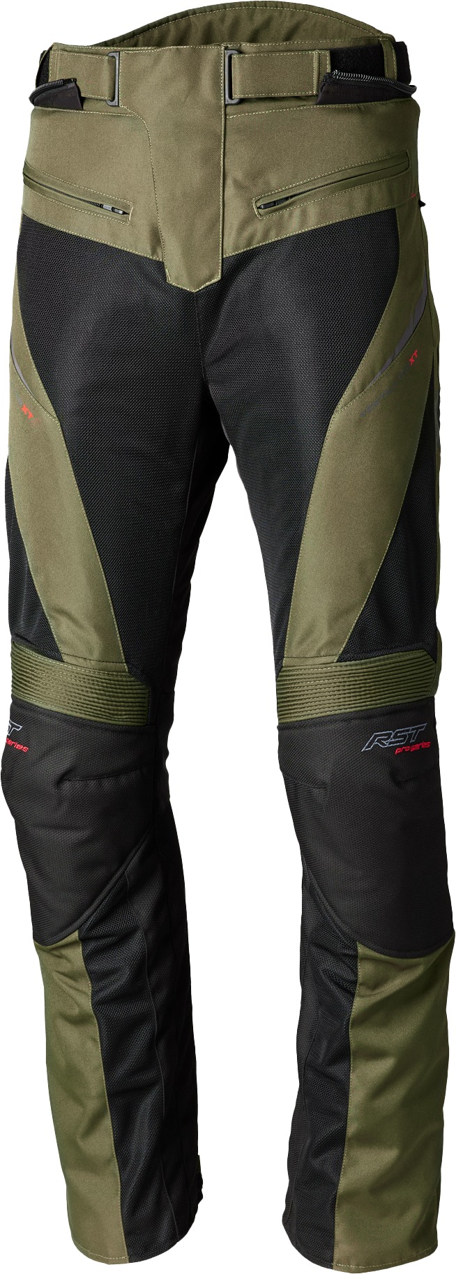 RST Pro Series Ventilator XT CE Pants Green/Black US 32 - Textile riding pants, Green/Black, Size US 32 - Click Image to Close