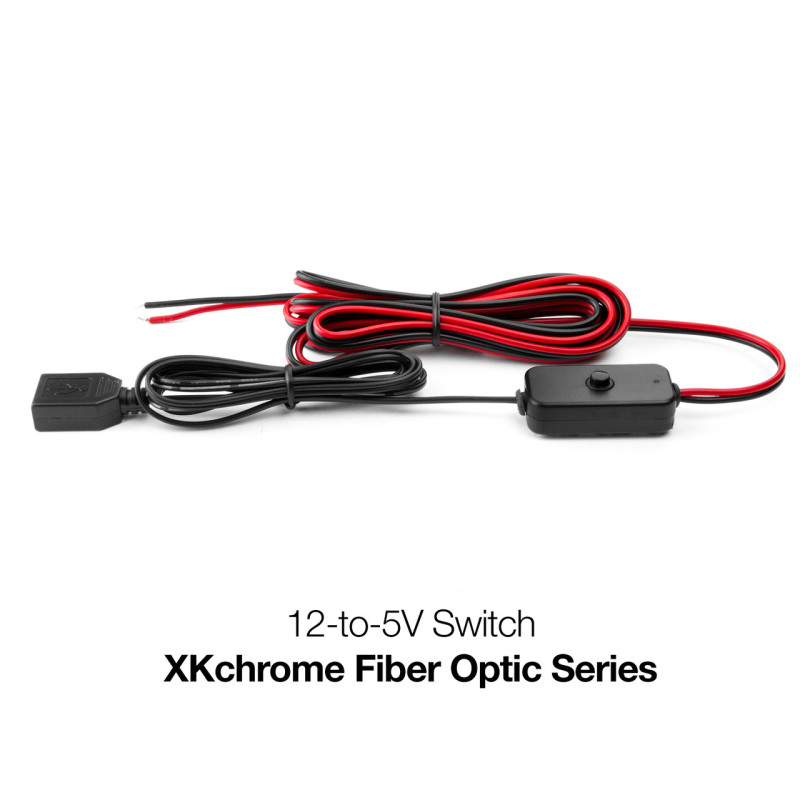 XK Glow 12V to 5V Switch for Fiber Optic Kits - Click Image to Close