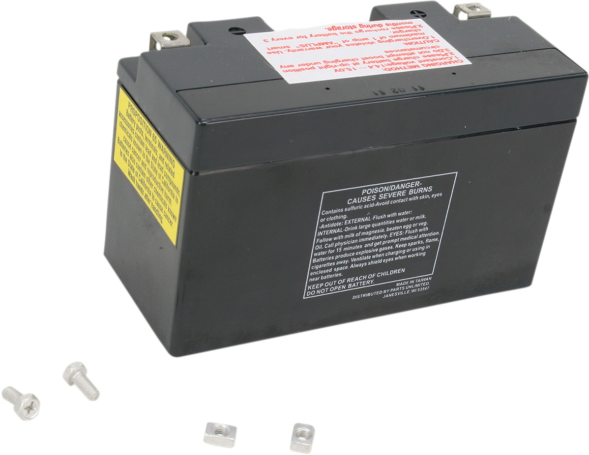 AGM Maintenance Free Battery 120CCA 12V 6.5Ah Factory Activated - Replaces YT7B-BS - Click Image to Close