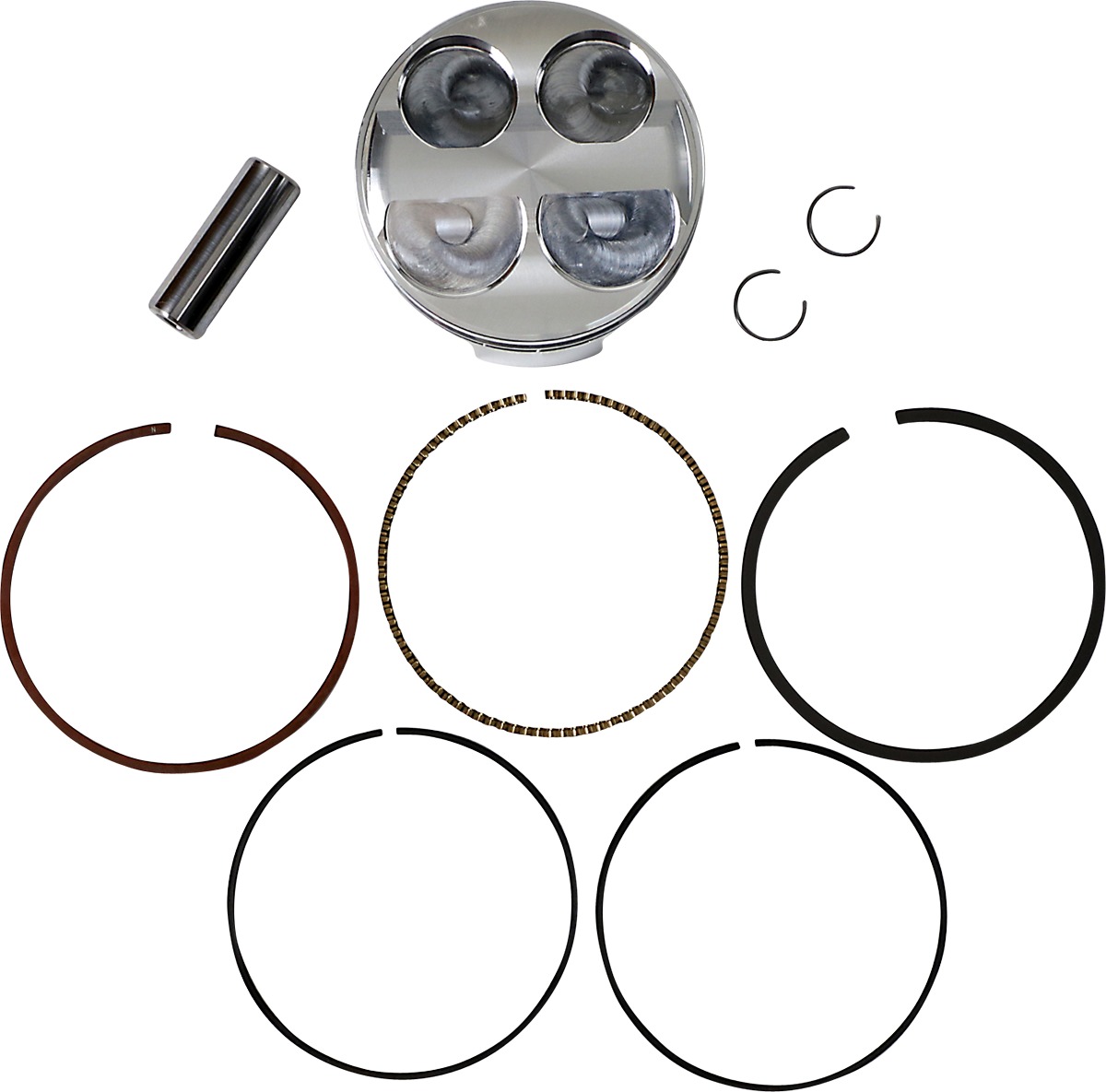 JE Pistons 3-Ring Piston Kit For 14-17 Yamaha WR450F YZ450F/FX - Click Image to Close
