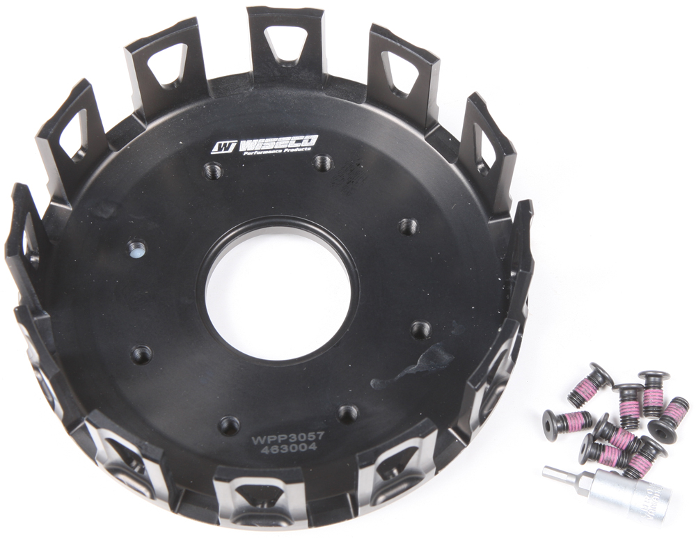 Precision Forged Clutch Basket - For 07-16 Suzuki RMZ250 - Click Image to Close