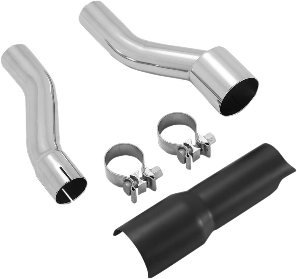 Headpipe Adapter Kit - For 17-19 Harley TriGlide Freewheeler - Click Image to Close
