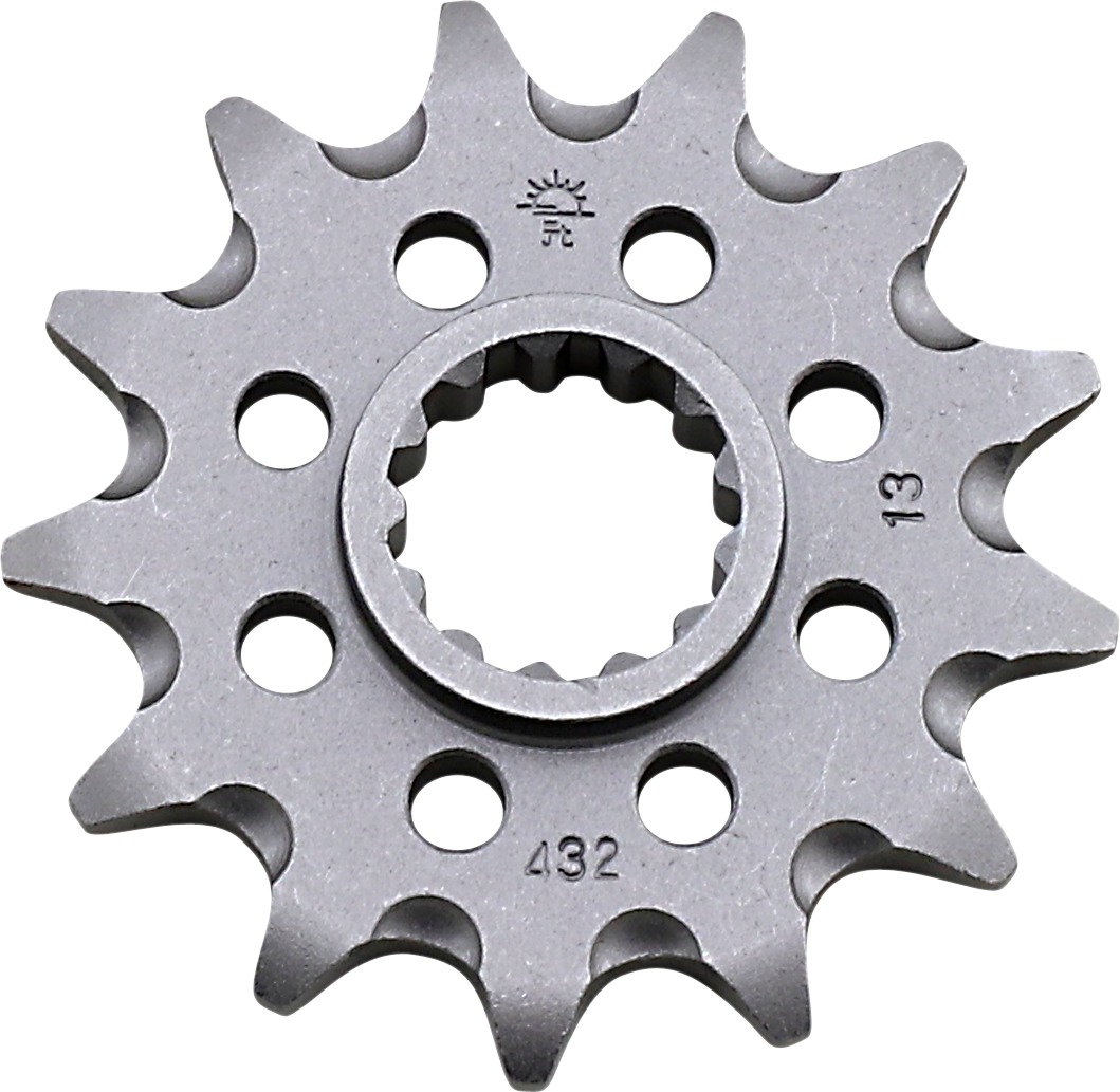 Front Steel Countershaft Sprocket Self Cleaning - 13 Tooth 520 - Click Image to Close