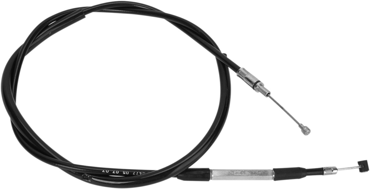 Black Vinyl Clutch Cable - 04-07 Honda CR250R - Click Image to Close