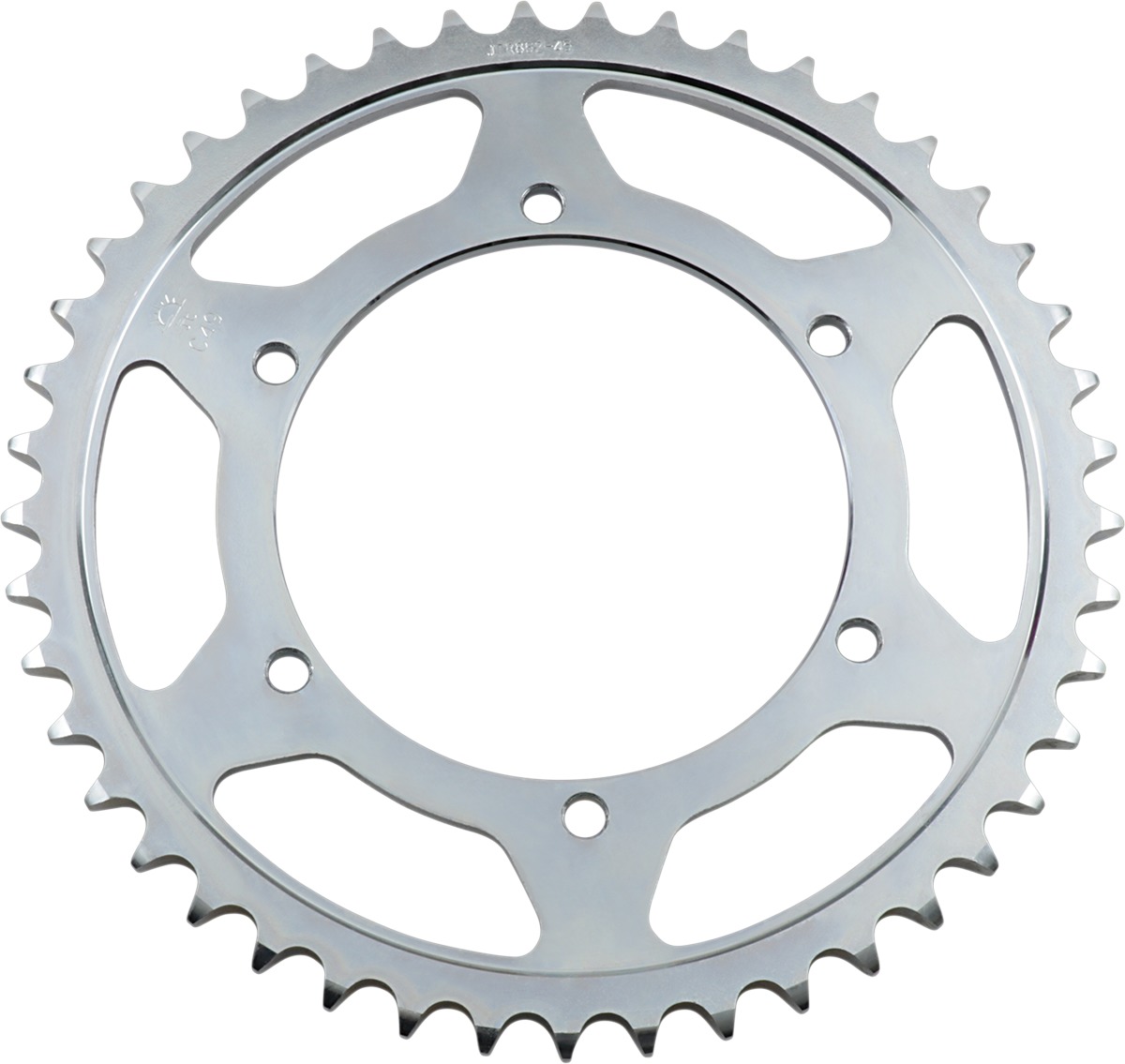 Steel Rear Sprocket - 45 Tooth 530 - For Yamaha XJ YX FJ FZ 600 & RD500 - Click Image to Close
