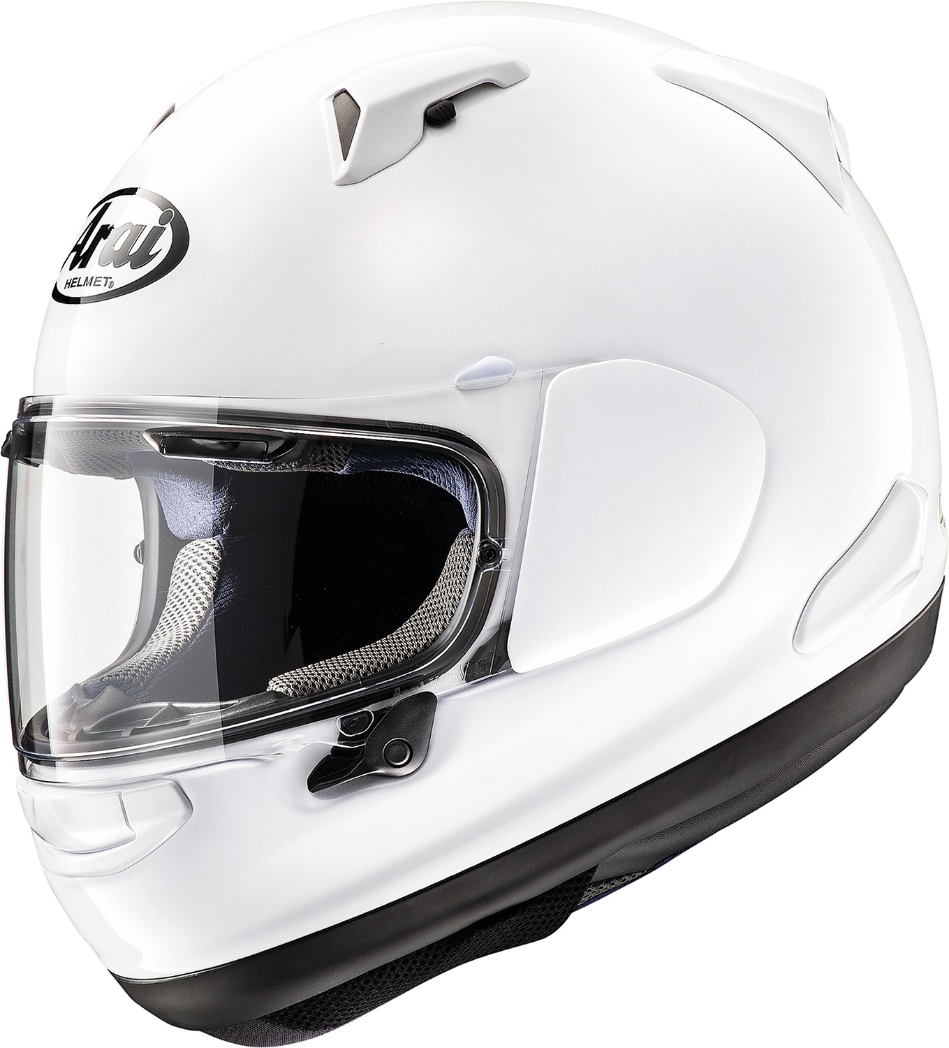 Arai Quantum-X Solid Helmet 2XL Diamond White - Full-face helmet, vented, 2XL, Diamond White - Click Image to Close