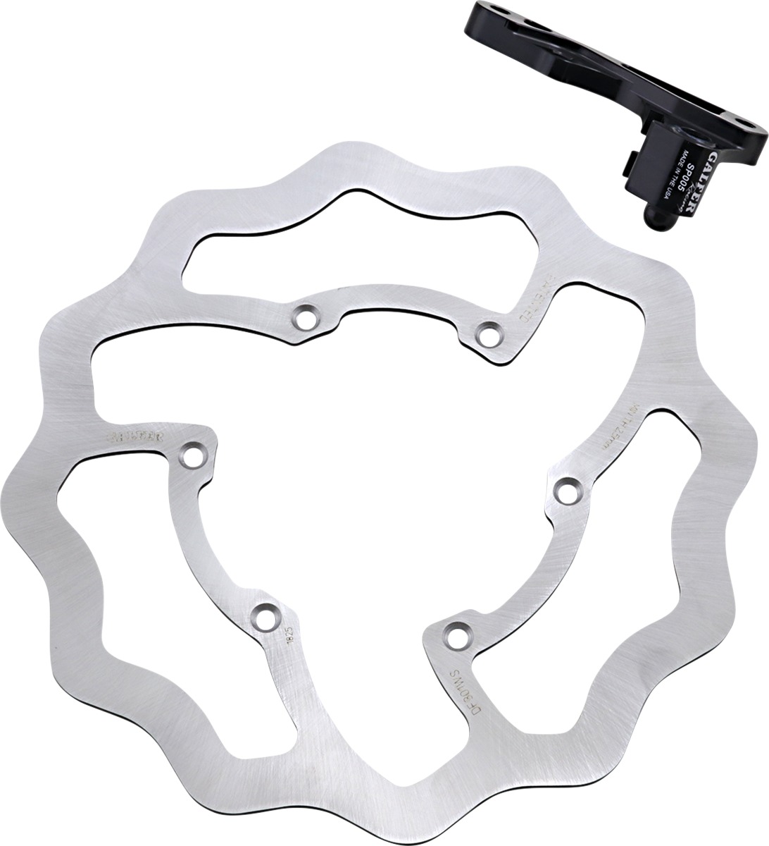 270mm Oversize Wave Solid Brake Rotor Kit - Oversize Rotor Kit - Click Image to Close