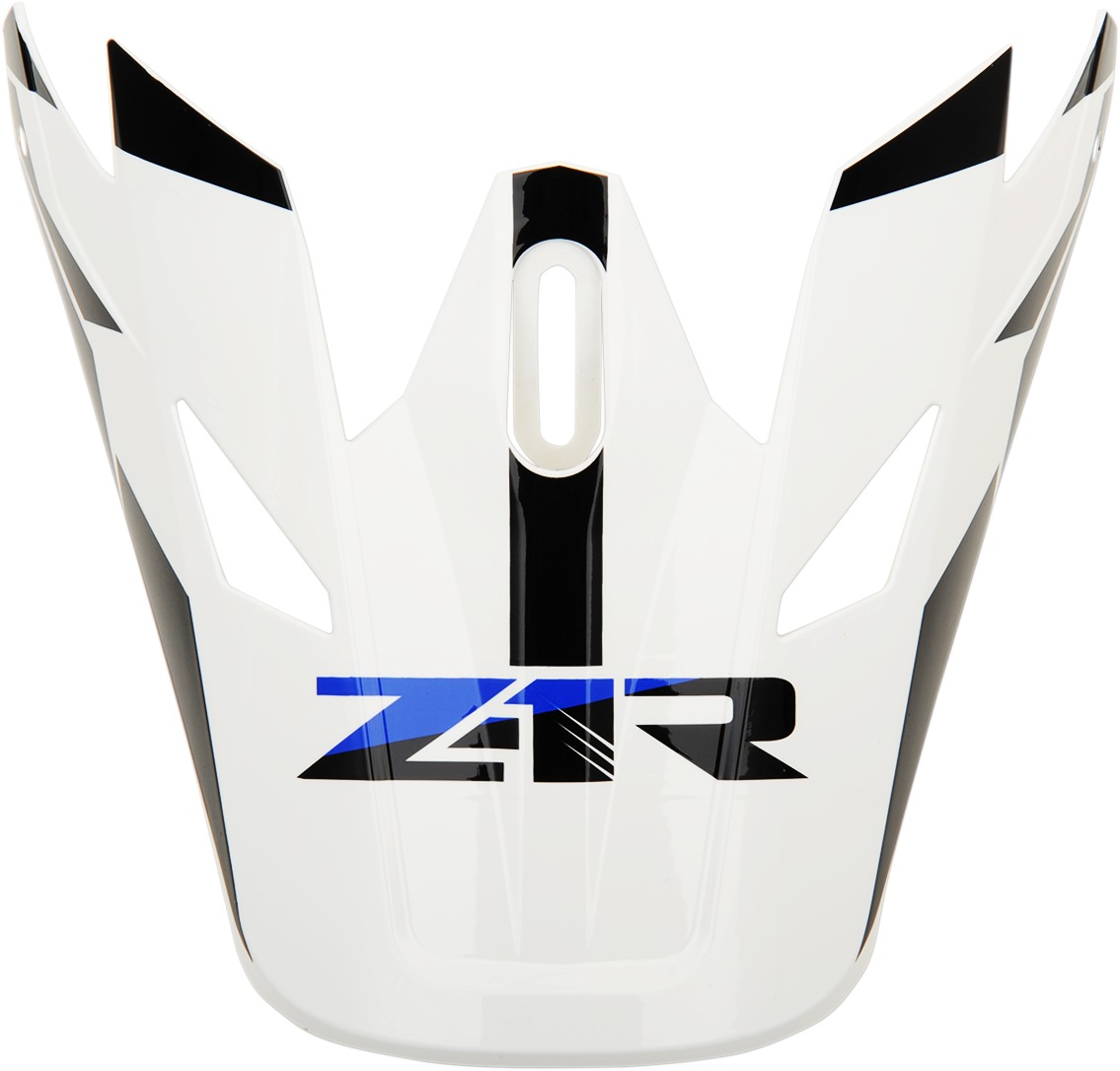 Z1R Rise Helmet Visor Blue One Size Adult - Replacement visor for Z1R Rise helmets - Click Image to Close