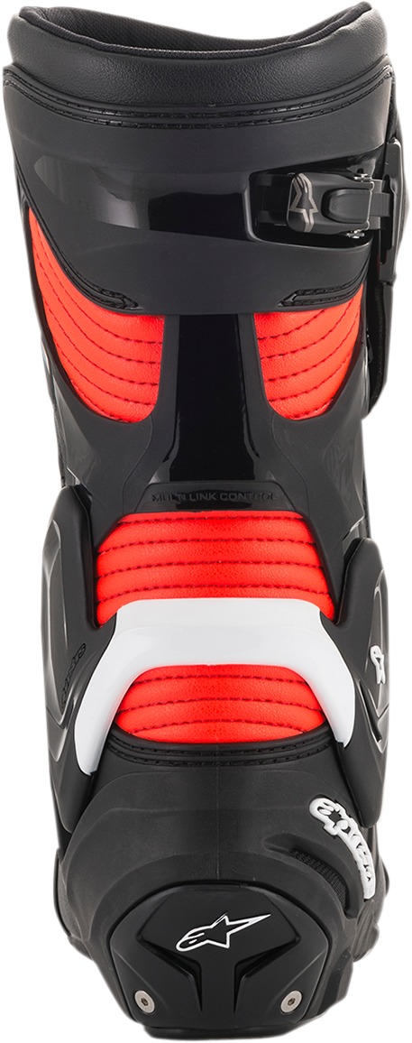 SMX Plus Street Riding Boots Black/Red/White US 12 - Click Image to Close