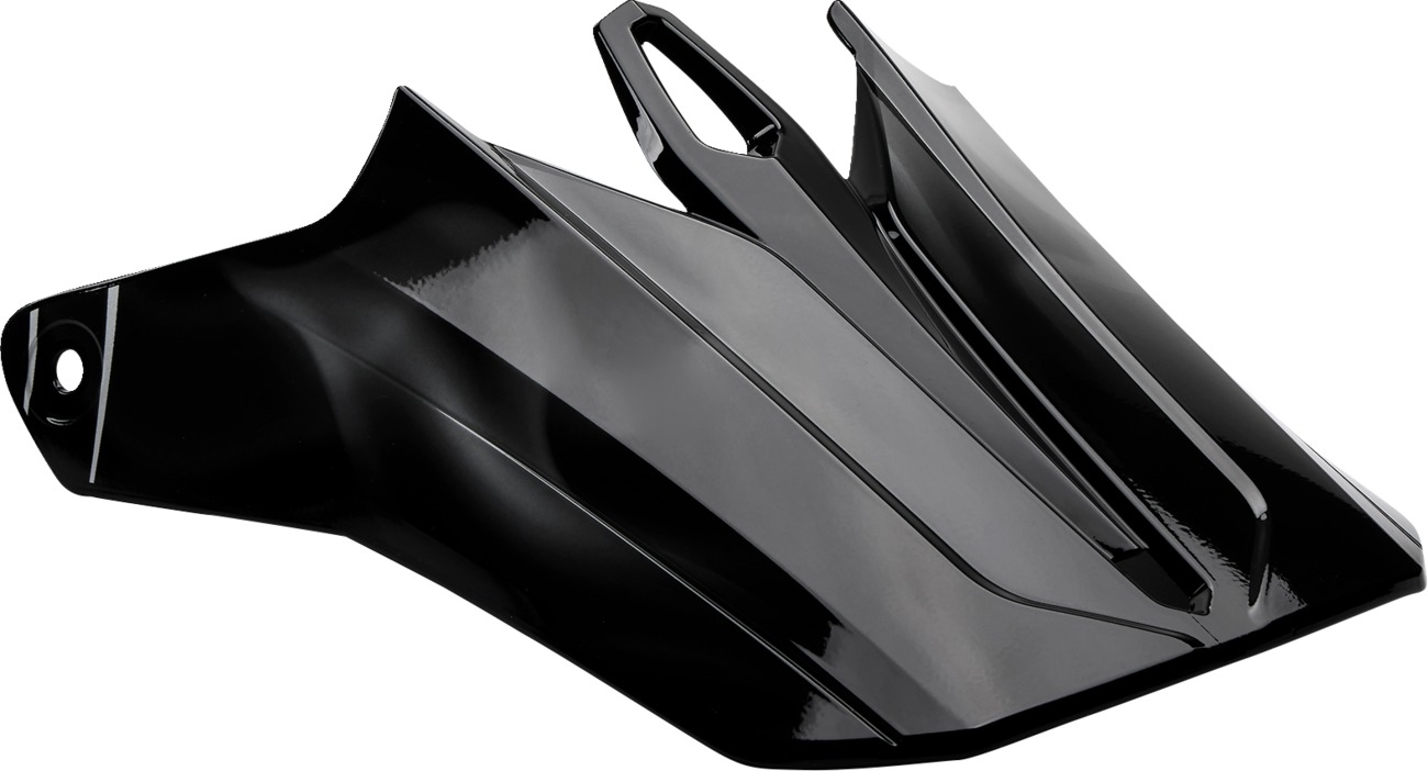 Moose Racing F.I. Helmet Visor Kit Deceit Graphic Adult Black/Red - Replacement visor for F.I. MIPS Deceit helmets - Click Image to Close