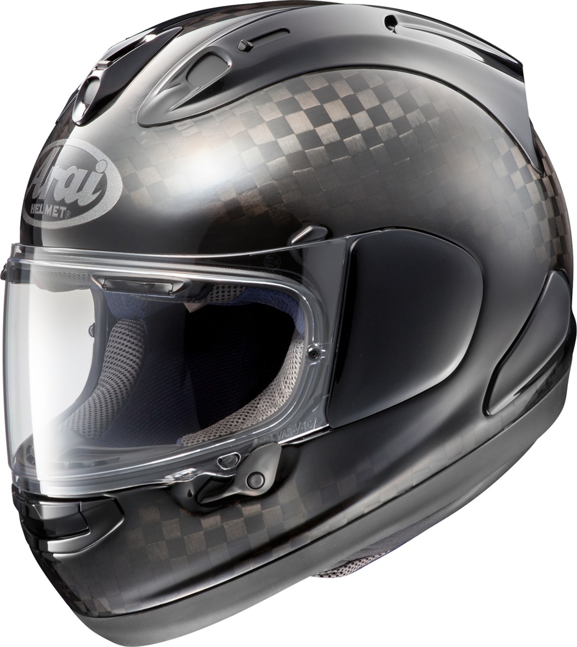 Arai Corsair-X RC Helmet - Small, Black - Premium carbon fiber full-face helmet - Click Image to Close