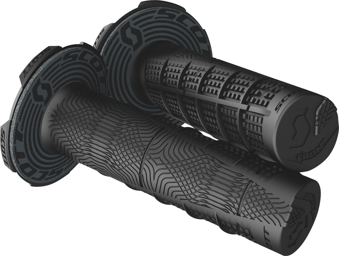 Scott Deuce Grips Black with Donuts - Click Image to Close