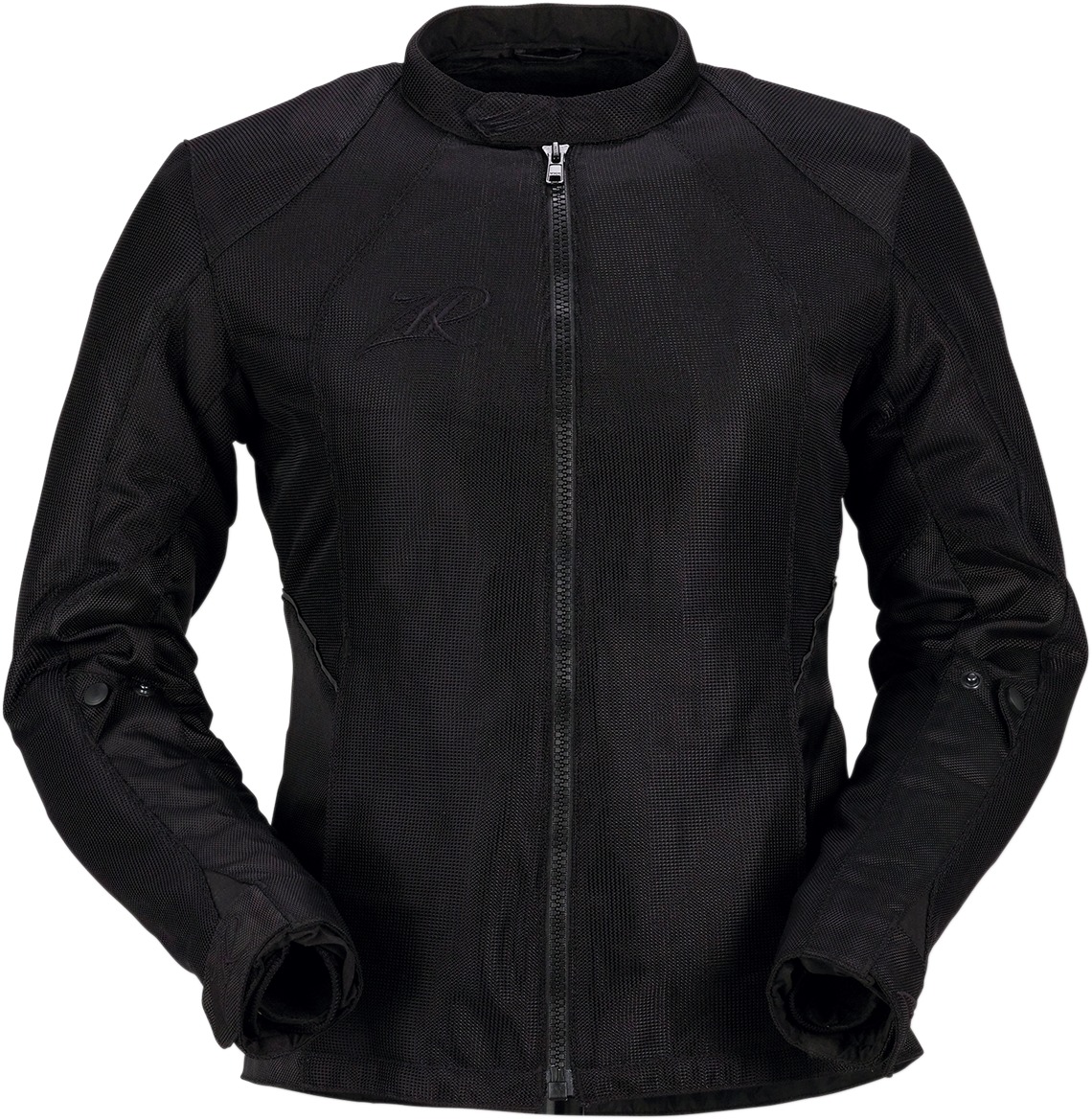 Z1R Women's Gust Waterproof Jacket Black XS - Waterproof mesh jacket, Black, Women's XS - Click Image to Close