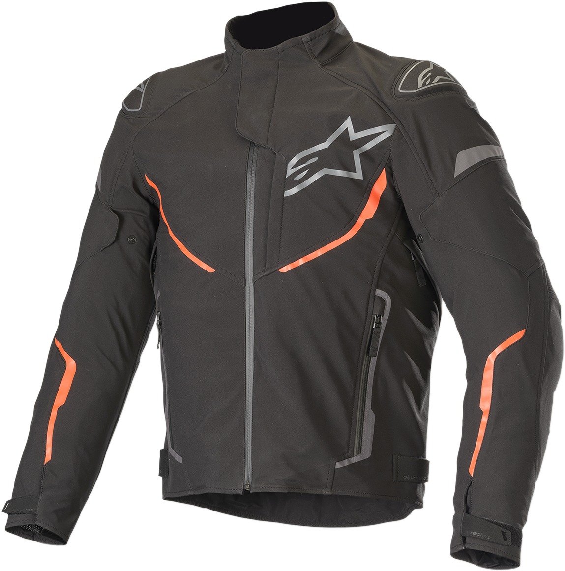 T-Fuse Motorcycle Jacket Black/Gray/Red US 2X-Large - Click Image to Close