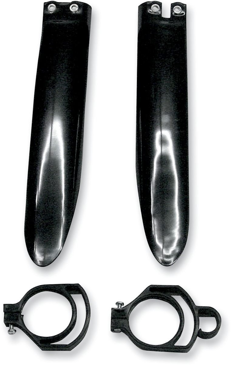 UFO Fork Slider Protectors Black Fits Kawasaki - Click Image to Close