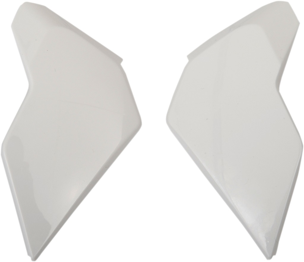 ICON Airflite Helmet Side Plates Solid White One Size - Side plates for ICON Airflite helmets - Click Image to Close
