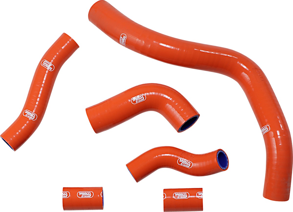 Moose Original Fit Radiator Hose Kit Orange KTM 950/990 - Radiator hose kit For KTM 950/990 models - Click Image to Close