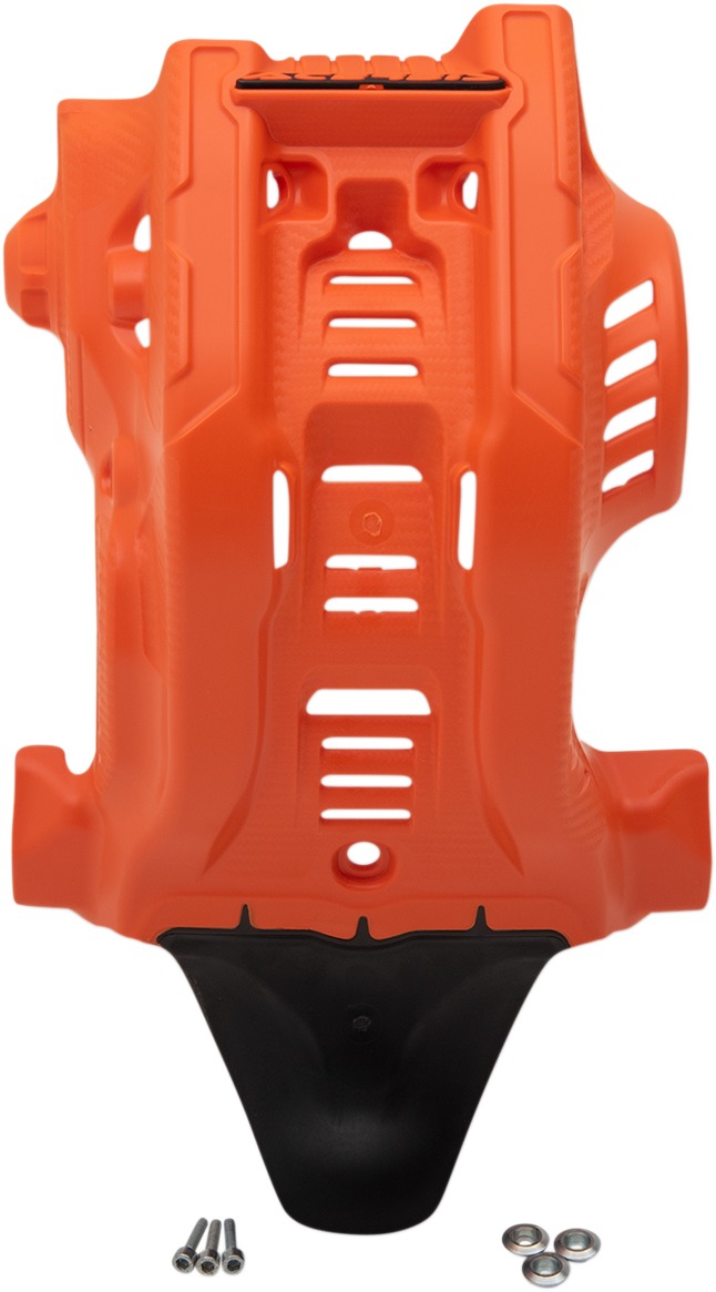 Acerbis Offroad Skid Plate Orange/Black - Click Image to Close