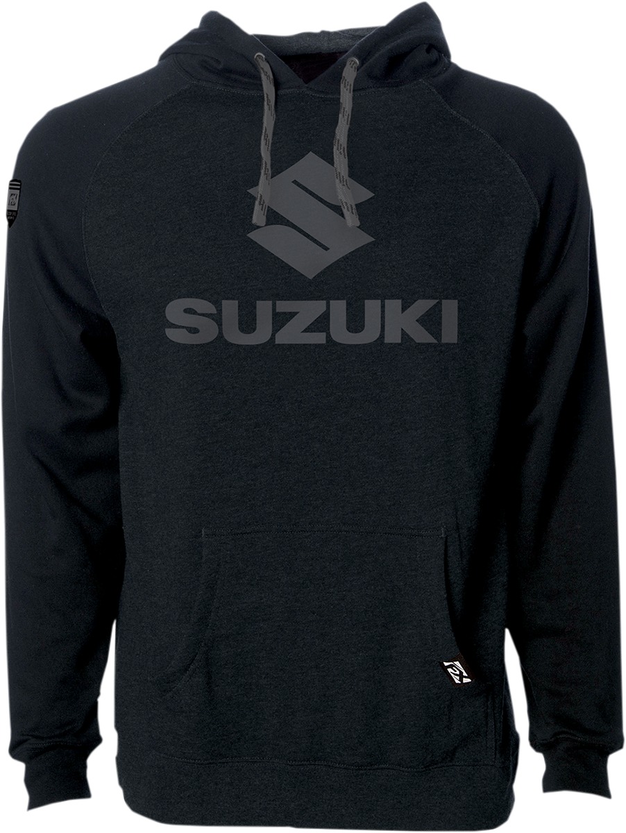 Men's Suzuki Shadow Hoody - Suz Shadow Hoody Blk Md - Click Image to Close