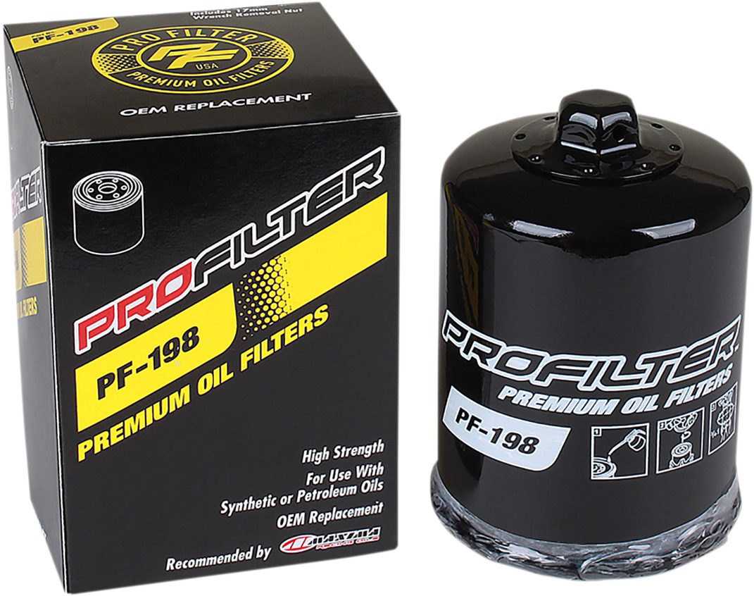 Pro Filter Spin-On Oil Filter PF-198 - Click Image to Close