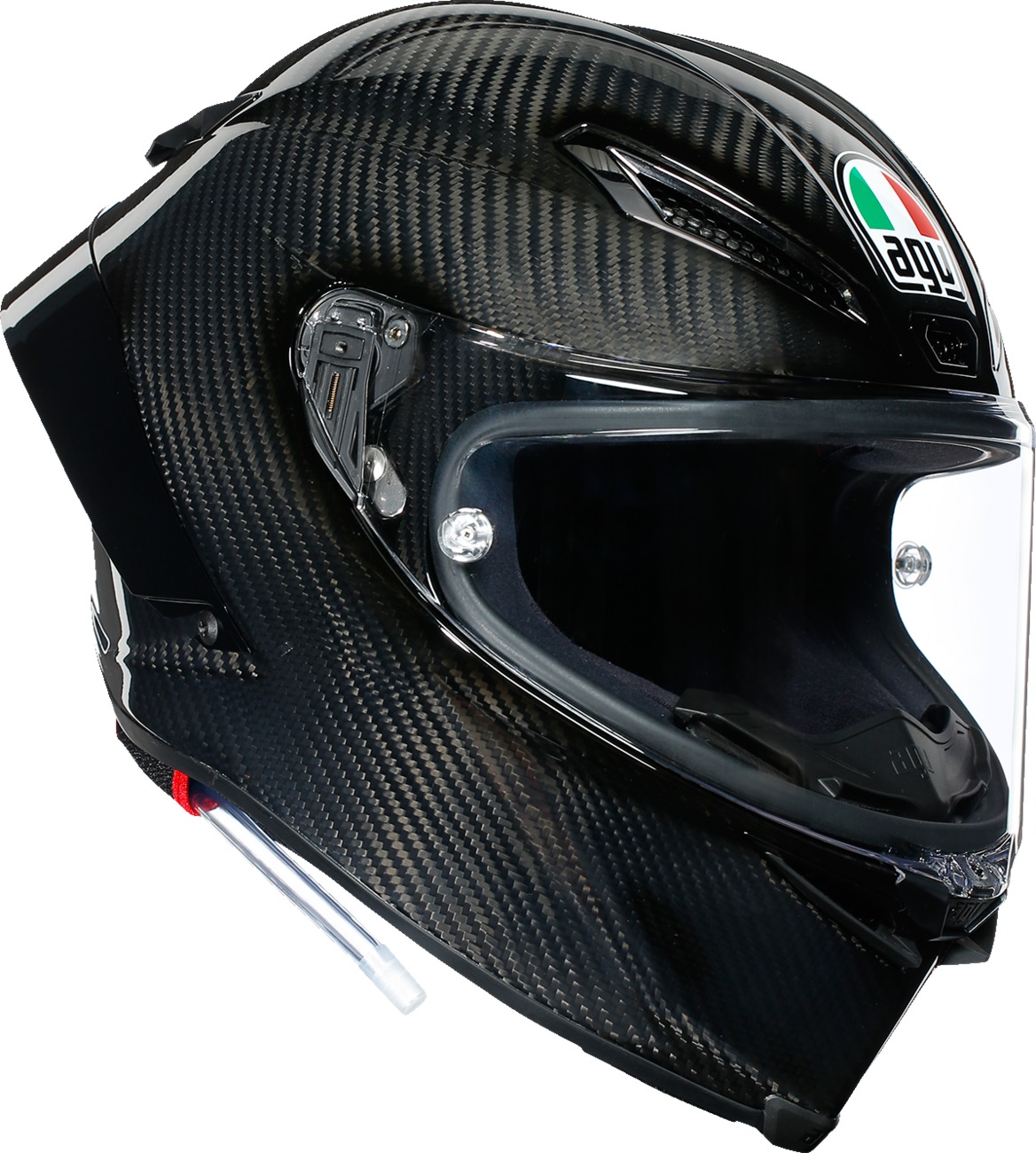 AGV Pista GP RR Mono Carbon Full Face Helmet Gloss Black Medium - Full face carbon helmet, gloss black, size M - Click Image to Close