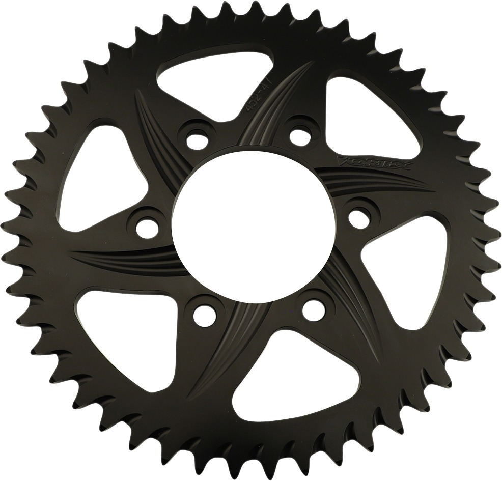 F5 PTFE Aluminum 530 47T Drive Sprocket - Black - For ZX12R ZX14R ZX7R ZX9R - Click Image to Close