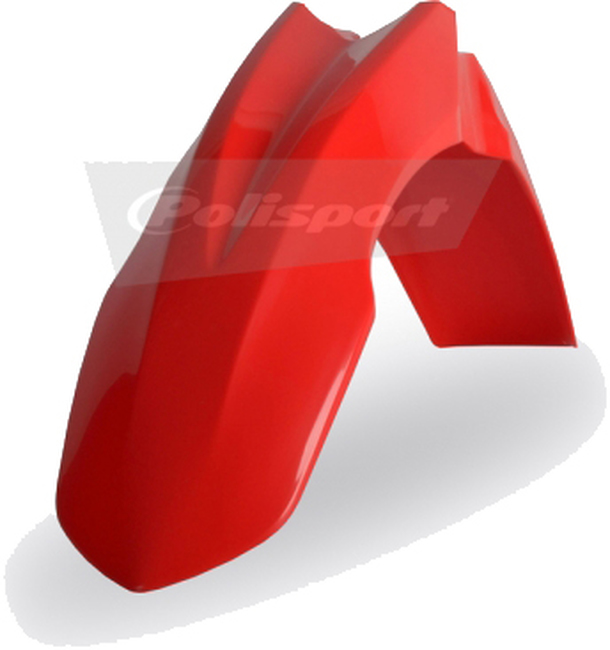 Front Fender - Red - For 09-12 Honda CRF450R 10-13 CRF250R - Click Image to Close