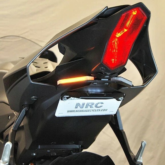 New Rage Cycles Fender Eliminator Kit Black Fits 2015-2024 Yamaha YZF-R1 - Click Image to Close